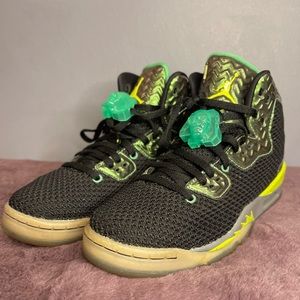 -NIKE AIR JORDAN SPIKE FORTY 40 Black/Green